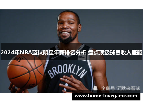 2024年NBA篮球明星年薪排名分析 盘点顶级球员收入差距